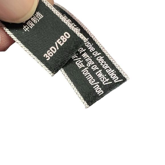 Victoria's Secret Very Sexy Push-Up Bra Size 36D Underwire Red Burgundy Lace - Picture 7 of 14